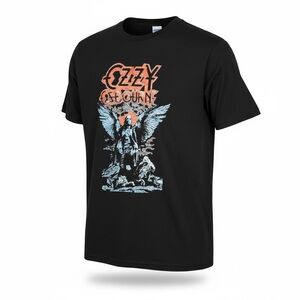 Ozzy ozbourne Black Graphic T-Shirt